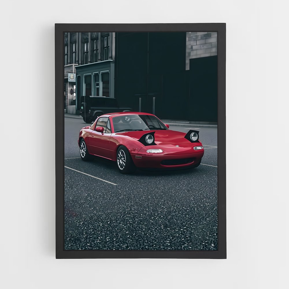 Poster Mx- Route – affiche Mazda (vue 2)